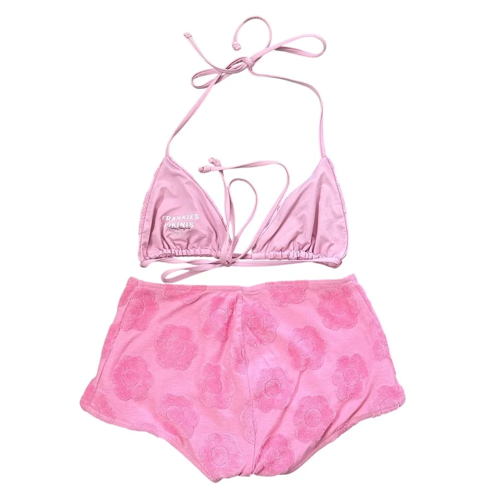 Frankies Bikinis x Hallie Steinfeld Boyshort Bikini Set